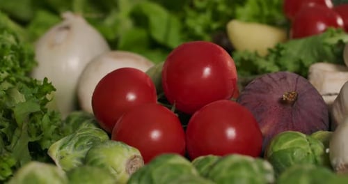 Tomaten und Gemüse