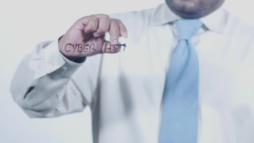 Professional Writes 'Cyber Attack' Message