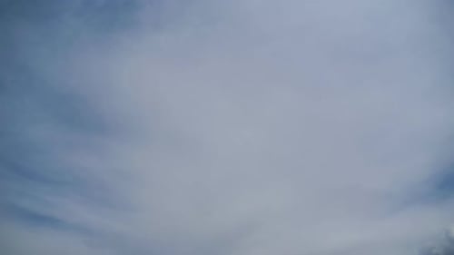 Blue Sky White Clouds Time Lapse