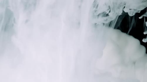 Watercolor White Patterns Dissolving