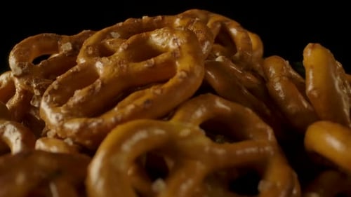 Heap of Delicious Salty Pretzels