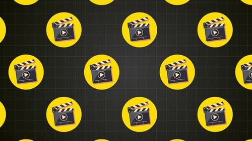 Movie Clapperboard Cinema Time Background