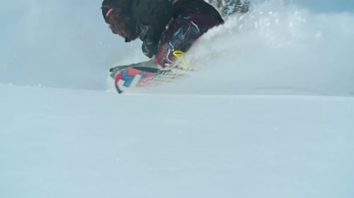 Erfahrener Backcountry Rider