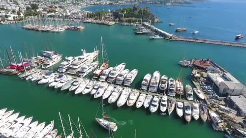Bodrum marina.