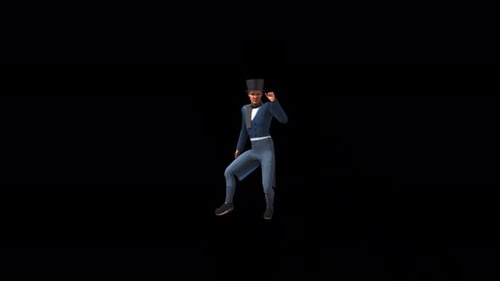 Vintage Man Dance 5– Halloween Concept