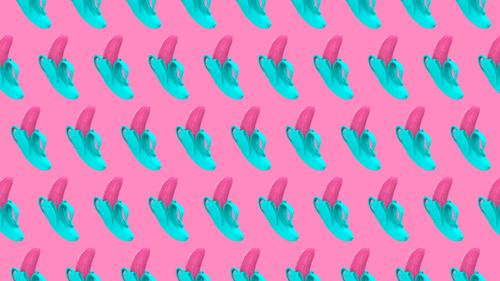 Zine Culture Colored Bananas Rotation