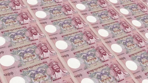 Monnaie du Bhoutan/500 Ngultrum bhoutanais 4K