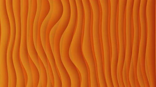 Orange glatte Flüssigkeitswellen