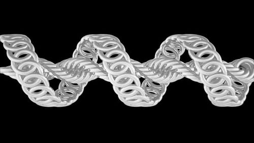 Abstrakte Frequenz des 3D-Renderings