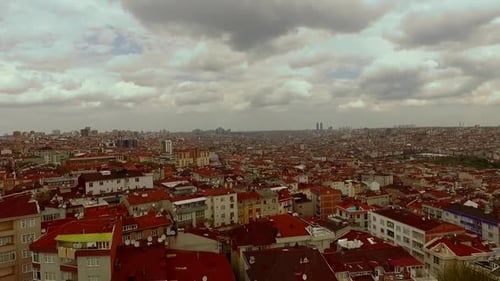Aerial Drone City