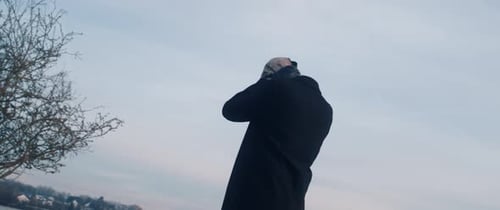 Evil Man on a Field