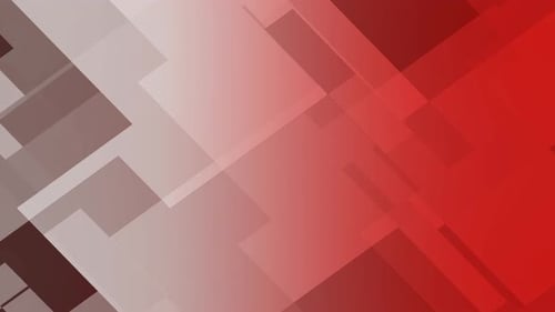 Weiß-Rot Farbverlaufs-Technologie Hintergrundanimation