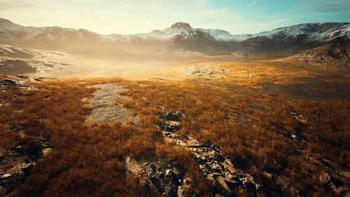 Small Lakes in Canada Near Mountains