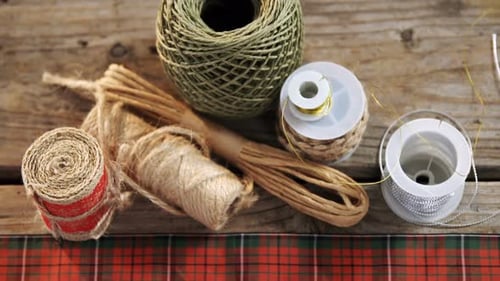 Holiday Craft Supplies, Christmas Ribbon, Candy Cane Hearts