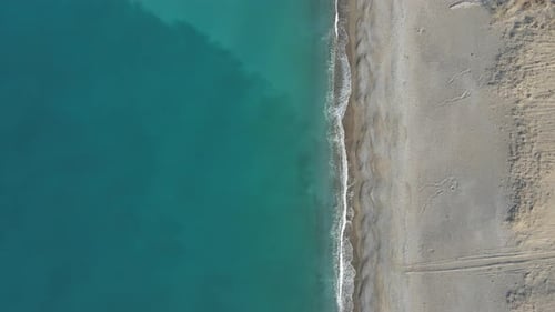 Coastline High Mediterranean Drone Turquoise