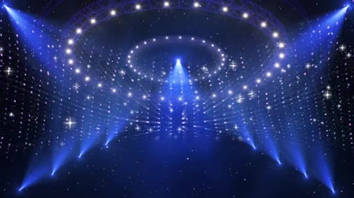 Hintergrund der Preisverleihung der Particle Liquid Crystal Led Lighting Show