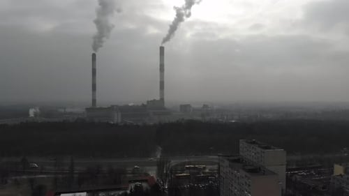 Polluted City