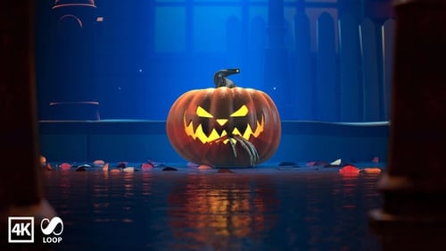 Halloween Gruseliger Jack O'Lantern