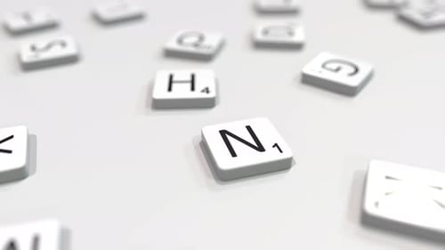 Nombre de la ciudad de NAGOYA compuesto por letras