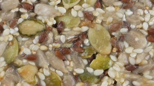 Tasty protein bars. Healthy snack
