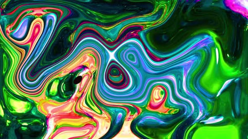 Fondo líquido de animación abstracta hermoso Vídeo de movimiento digital