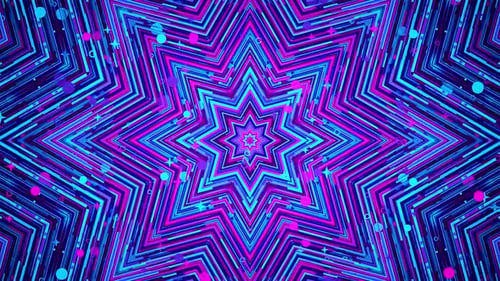 Bunter blauer Magenta-abstrakter