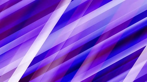 Dynamic Abstract Purple and Blue Geometric Stripes Motion Background