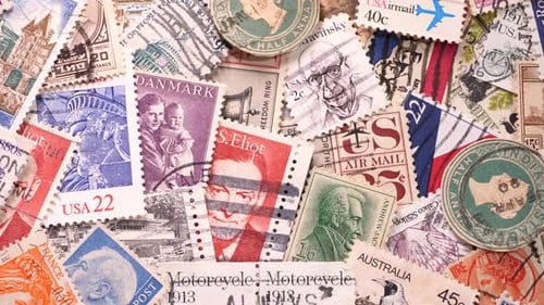 Alte Briefmarken