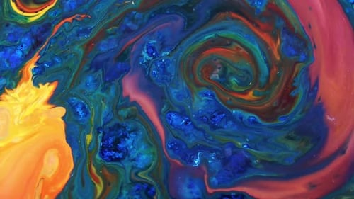 Marble Paint Mixture Texture