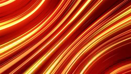 Golden Motion Line Loop VJ