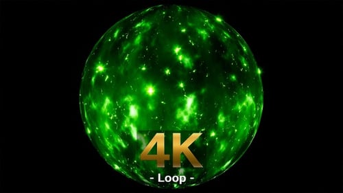 Sparkling Green Energy Sphere