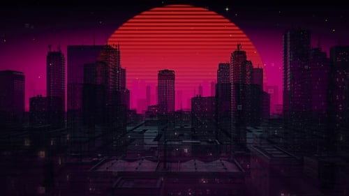 Cyber City Retro 4K