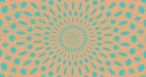 Colorful Abstract Geometric Kaleidoscope Expanding Motion Loop