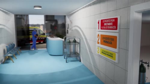 Hospital on alert for the coronavirus virus