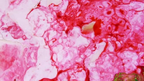 Psychedelische Strahlfarbe