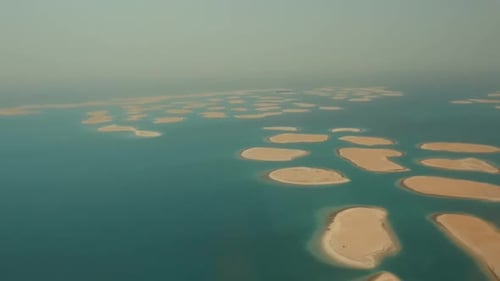 Vídeo de vista aérea, Dubái, Emiratos Árabes Unidos