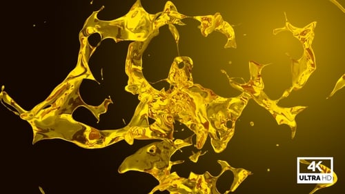 Swirl Oil Splash