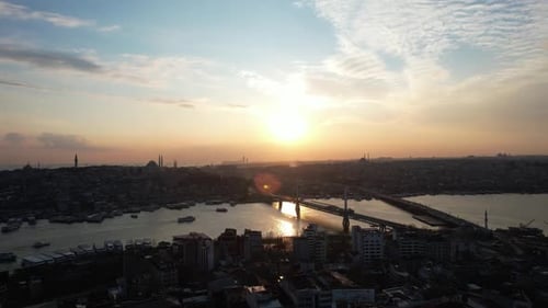 Istanbuls Sonnenuntergang