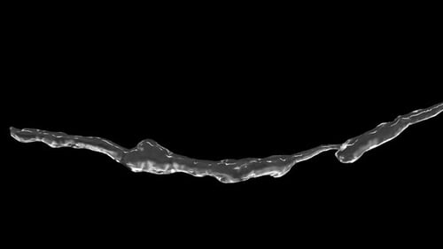 Realistic Fluid Water Splash Transition