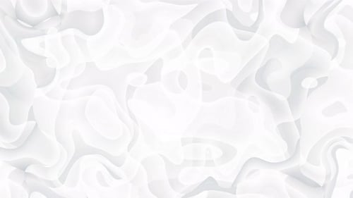 Clean White Abstract Fluid Background Loop