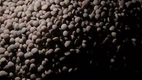 Raw Lentils Mountain