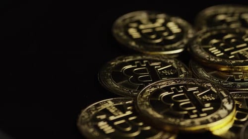 Plan rotatif de Bitcoins (cryptomonnaie numérique)