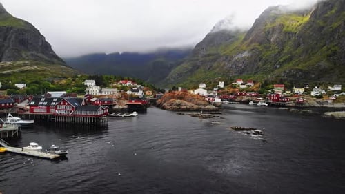 Norway Aerial Drone High View