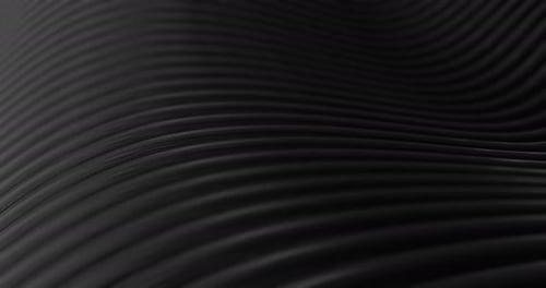 Abstrakte 4K-Hintergrundschleife aus Stahl und Licht, Umgebung.