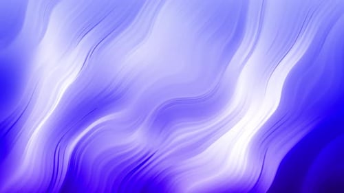 Abstract Blue Purple Fluid Waves Background Loop