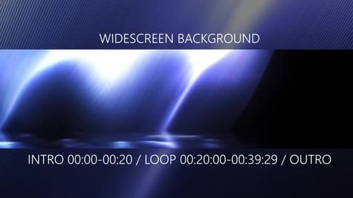 Dynamic Blue Light Streaks Loop Background