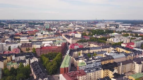 Cityscape of Helsinki