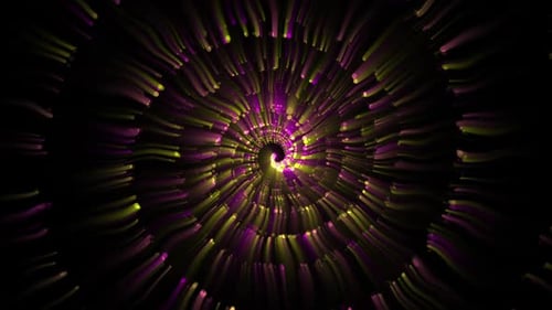Abstract Swirling Vortex Loop Background
