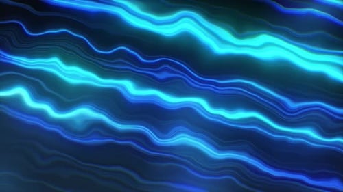 Fond abstrait de néon fractal de lignes lumineuses