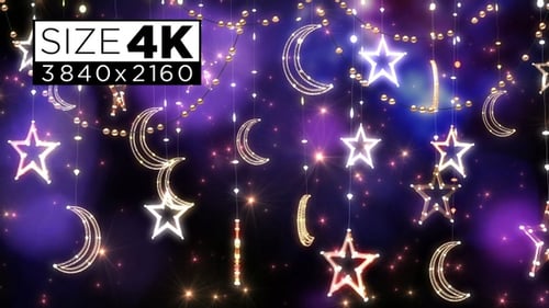 Star And Moon Decoration